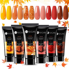 UR SUGAR Fall Winter Gel Extension Nail Set in a sleek gift box for gifting