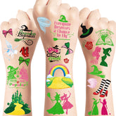 UV-BANS Witch Tattoos 73pc glitter collection for party decorations and favors.
