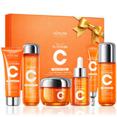 UZTUZT 6-piece skincare set facial cleanser bottle for daily refresh