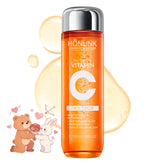 UZTUZT Premium 5X Vitamin C toner bottle close-up for glow-enhancing hydration.