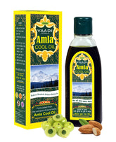 Vaadi Herbals Amla and Brahmi Hair Oil amla-brahmi-growth nourishes the scalp for healthier hair