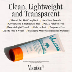 Vacation air freshener mist disperses scent in travel pack.