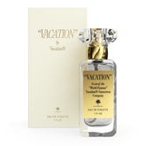 VACATION Sunscreen Eau de Toilette bottle front view, ideal for casual summer wear.