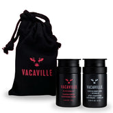 Vacaville Peppermint Powder Shampoo bottle with cooling scalp feel.
