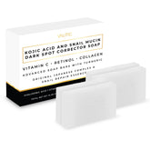 VALITIC snail mucin cleanser bar with turmeric for deep hydration and brighter skin texture