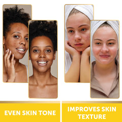 VALITIC Turmeric Kojic Pads close-up of a textured pad for gentle exfoliation.