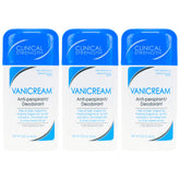 Vanicream anti-perspirant stick application for all-day, smooth, dry underarm protection.