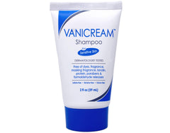 Vanicream hair lather cleansing demonstration on hair