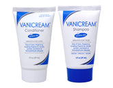 Vanicream shampoo travel-size bottle shown for gentle cleansing on the go