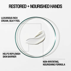 Vanilla orange-peel scent on hands from Grown Alchemist hand cream
