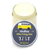 The Vanman's Tallow and Honey Balm bottle provides daily facial hydration.