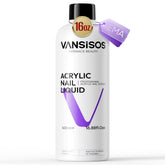 VANSISOS EMA monomer liquid bottle close-up for smooth acrylic applications