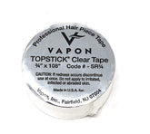 Vapon Topstick clear double-sided tape closeup showing discreet mounting possibilities