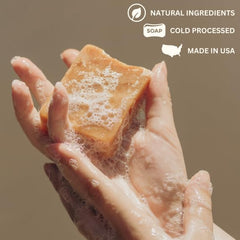 Varina Eucalyptus Spearmint bar soap with cooling aroma for a refreshing cleanse.