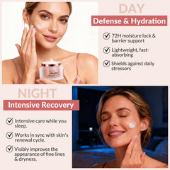 Varisea Ceramides skin barrier close-up emphasizes reinforced moisture protection.