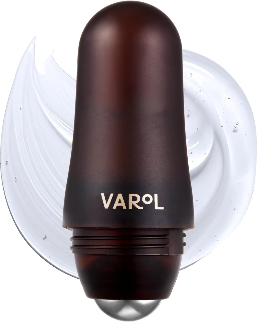 VAROL Ice Roll Serum bottle for on-the-go skincare and easy storage