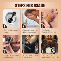 Varolan beard care e-book cover offers practical grooming tips.