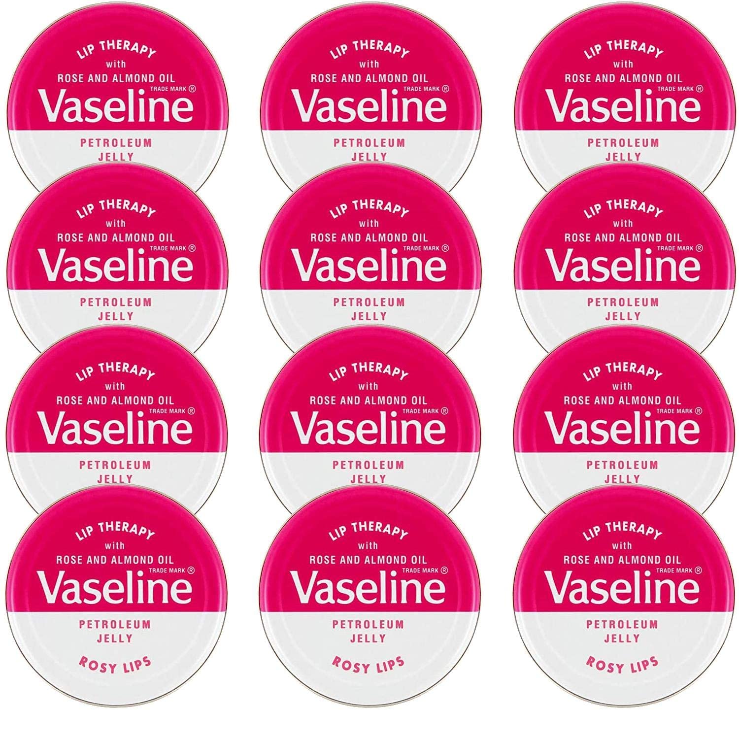 Vaseline Lip Therapy Aloe Tin close-up, hydration for dry lips