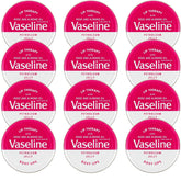 Vaseline Lip Therapy Aloe Tin close-up, hydration for dry lips