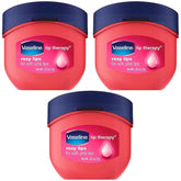Vaseline Lip Therapy Rosy Lips mini jar close-up for hydrating lip care