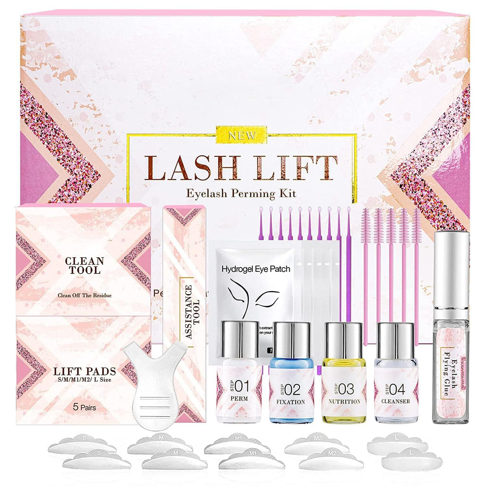 VASSOUL Lash Lift Kit box ready for at-home salon-quality lashes.