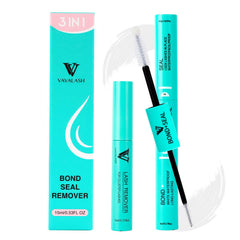 VAVALASH bond and seal 2in1 bottle for DIY lash assembly with clear finish
