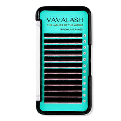 VAVALASH eyelash extensions 0.03 C curl 10mm for natural lift.