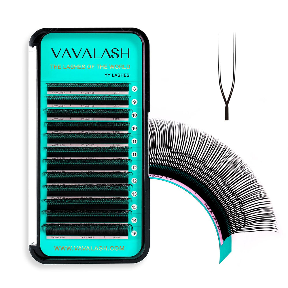 VAVALASH U lash extensions D curl 0.07mm, lightweight lift for natural definition