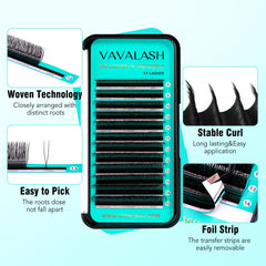 VAVALASH ultra-lightweight feather-soft PBT lashes