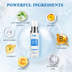 VBBV hyaluronic acid licorice formula highlights hydrated, even-toned skin.