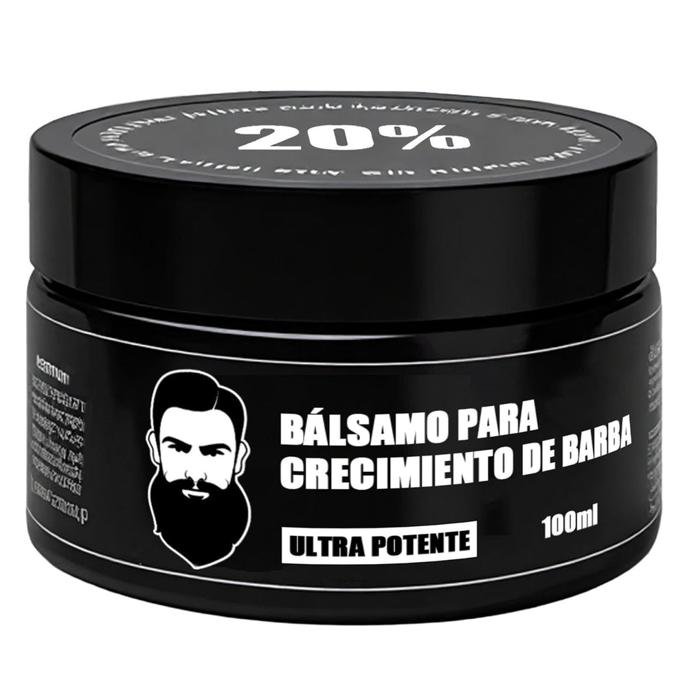 Vbolre Beard Stimulating Balm bottle demonstrating easy daily application for skin and beard nourishment