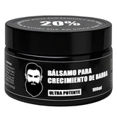 Vbolre Beard Stimulating Balm bottle demonstrating easy daily application for skin and beard nourishment