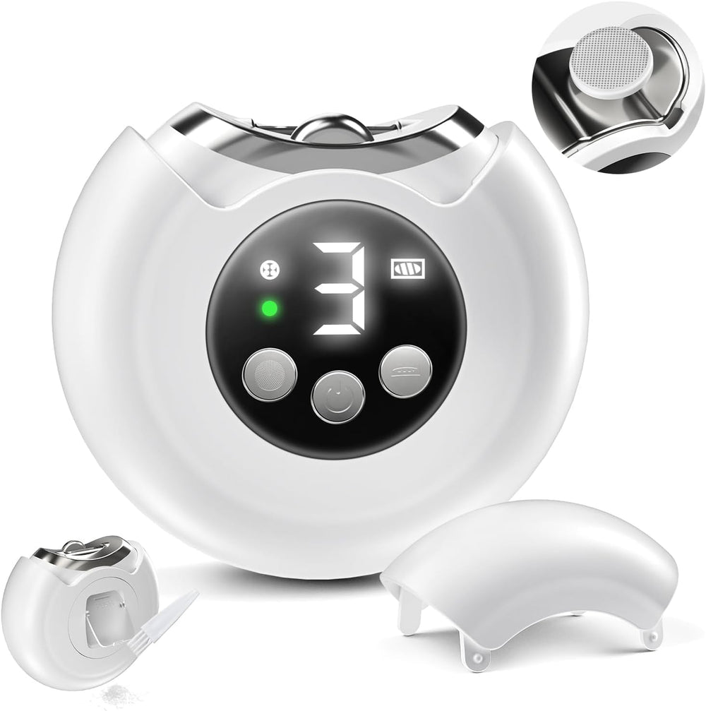 VBXBKC electric nail clipper front view for easy home grooming