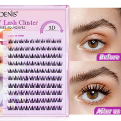 VCTSOF D curl clusters 10-13mm for voluminous natural looks.