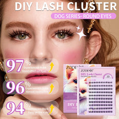 VCTSOF ultra-light band lashes with weightless comfort.
