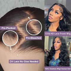 Veally lace front wig side part demonstrating versatile styling options