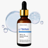 Vectium Blue Copper Serum bottle for daily hydration and firming potential.
