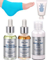 VTS Tea Tree Oil bottle for refreshing at-home skincare.