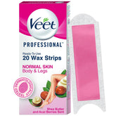 Veet full body wax strip underarms for quick, smooth results.