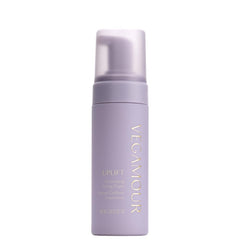 VEGAMOUR UPLIFT bottle close-up showing cloud-like lift for fine hair.