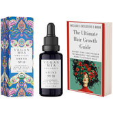 Vegan Mia rosemary oil bottle highlighting deep nourishment for hair and shine