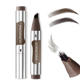 VEIAH eyebrow pen closeup showing angled-tip for precise brow shaping