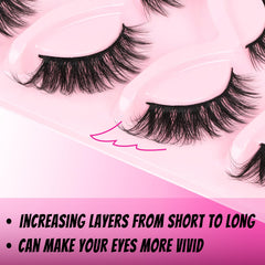 Veleasha KitTwinkle L curl fox eye lashes lift and open the gaze