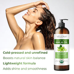 Velona Amla Oil skin hydration focus: natural moisturizer for daily use