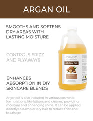 Velona Argan Oil pouring closeup showing quick absorption.