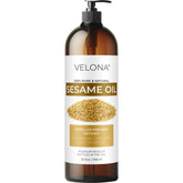 Velona Sesame Seed Oil 32oz bottle showcasing refined purity for everyday use