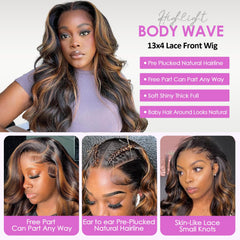 Vemalin 200-density Lace Front for fuller, long-lasting volume.