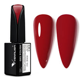 VENALISA red gel nail polish bottle with vibrant color