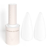 VENALISA Milky White Gel Polish jar shows creamy color for even home coverage