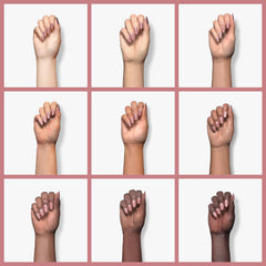 VENALISA nude pink gel polish color wheel showing vibrant shade options